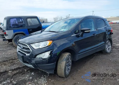 2020 Ford Ecosport Titanium z USA, uszkodzony, nr VIN MAJ6S3KL5LC365019